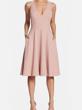 dress the population mallory dress Dress the Population | Dresses | Dress The Population Mallory Point Collar  Half Zip Midi Dress Solid Yellow Xs